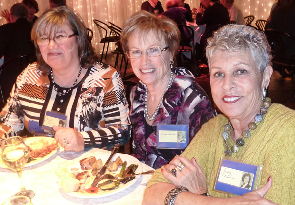 Jennifer Johnson Monk, Susan Clark Robert, and Judy Chaikin